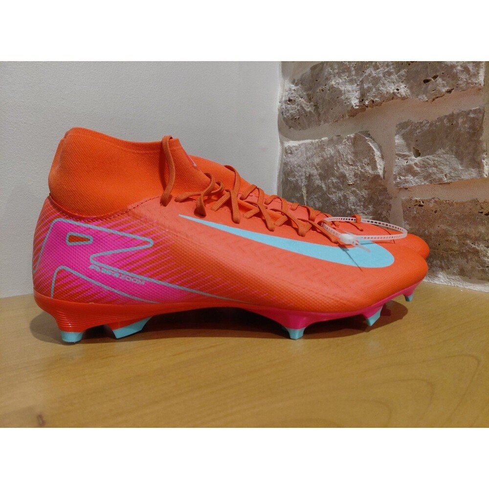 Nike Zoom Mercurial Superfly 10 Academy FG/MG soccer cleats Pink Men’s Size 11